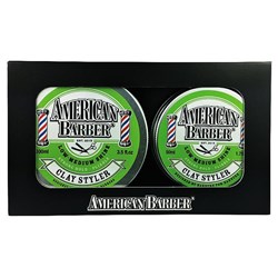 AMERICAN BARBER Clay styler duo pack (50ml + 100ml)